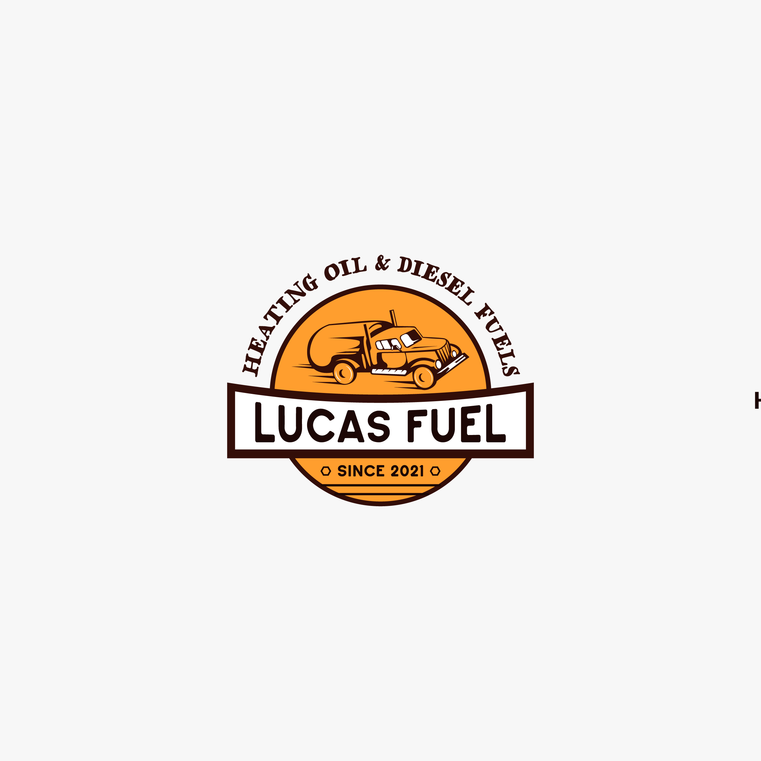 Logo Design by Rusty Circle for Lucas fuel llc | Design #27652992