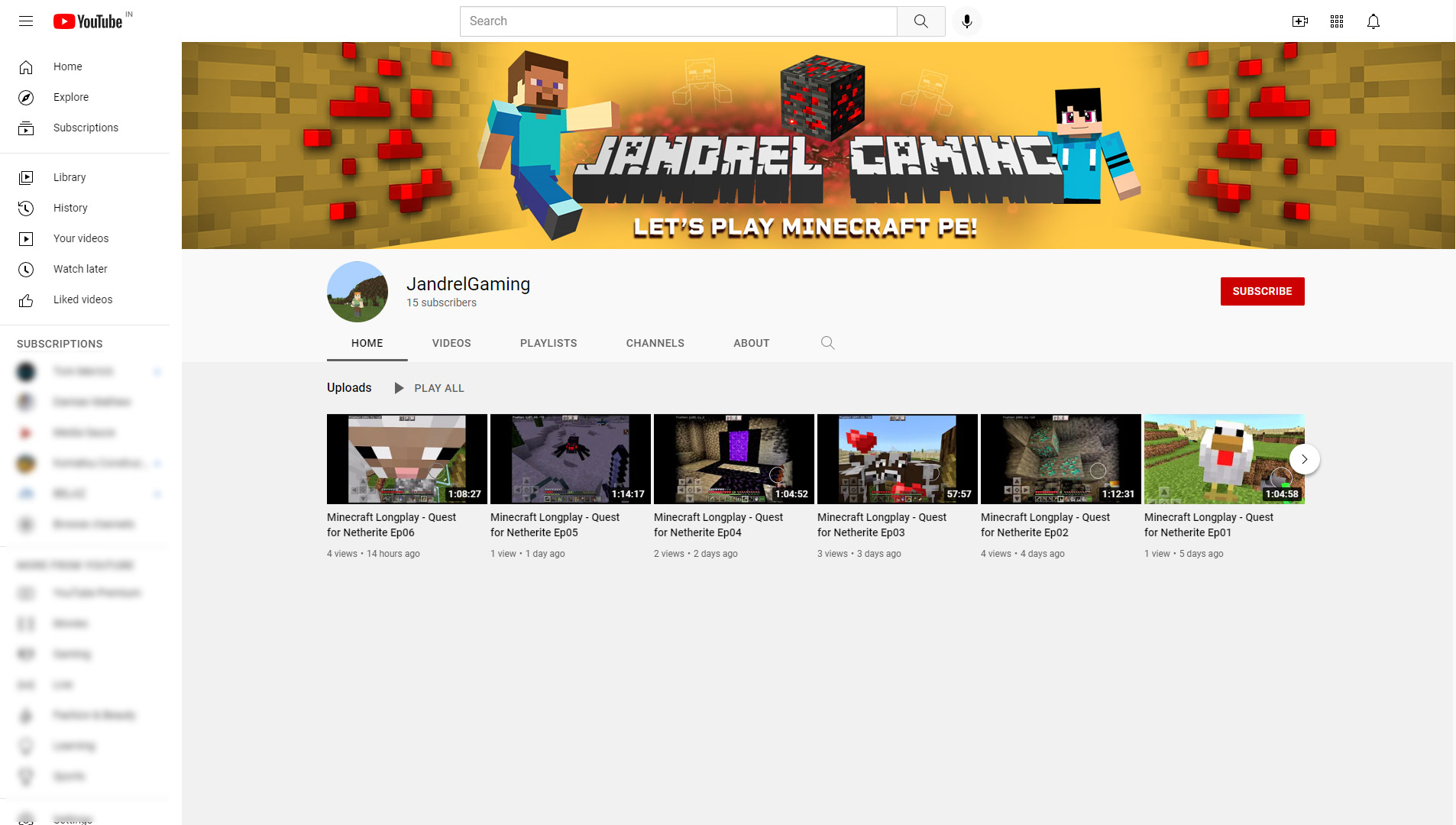 YouTube Design by MEDIA GLASS for this project | Design #27643273