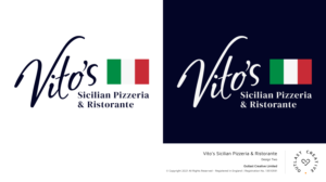 Design de Logo par Outlast Creative pour Vito's Sicilian Pizzeria & Ristorante | Design : #27644239