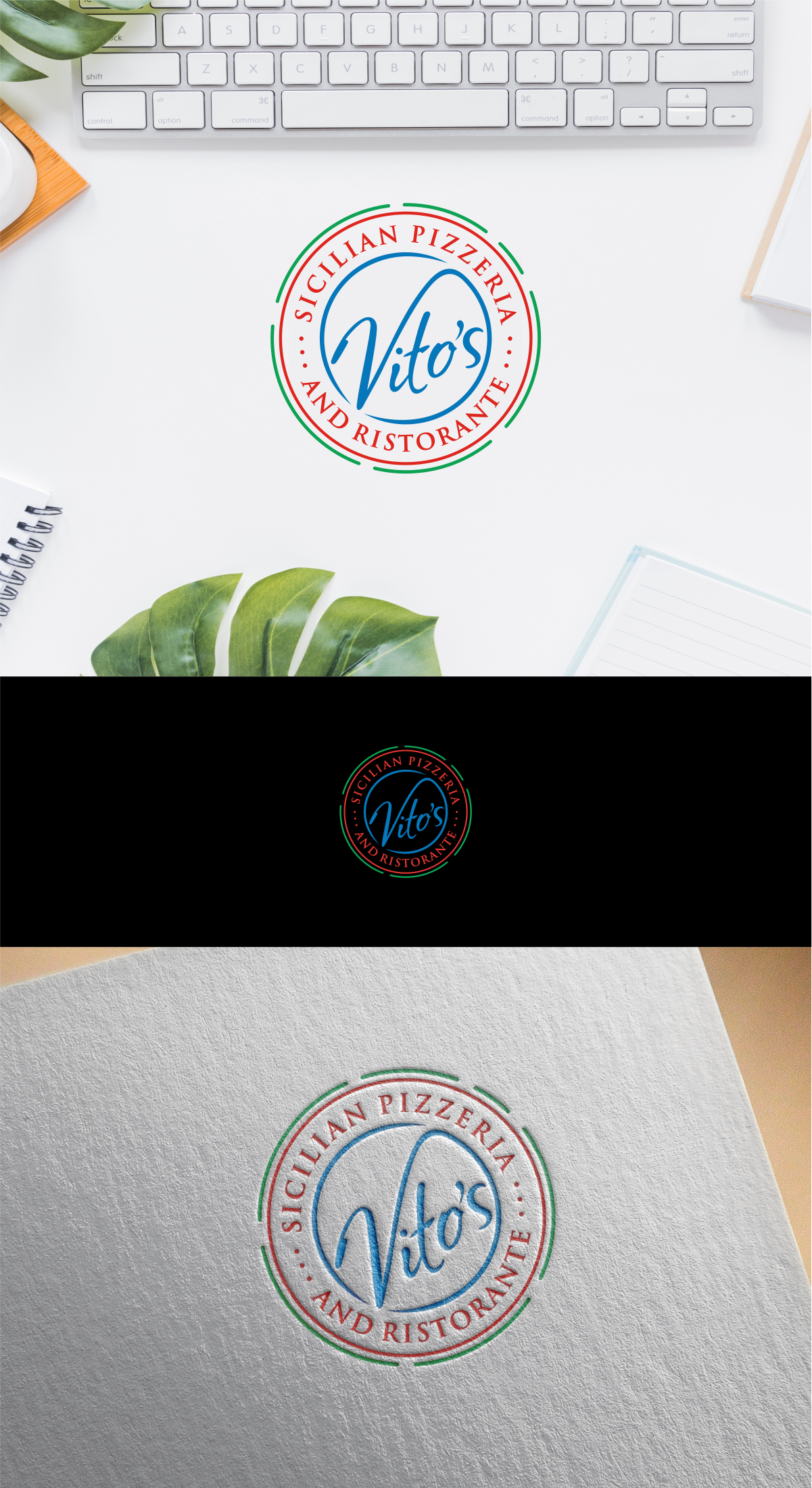Diseño de Logo por ananda86 para Vito's Sicilian Pizzeria & Ristorante | Diseño #27647347