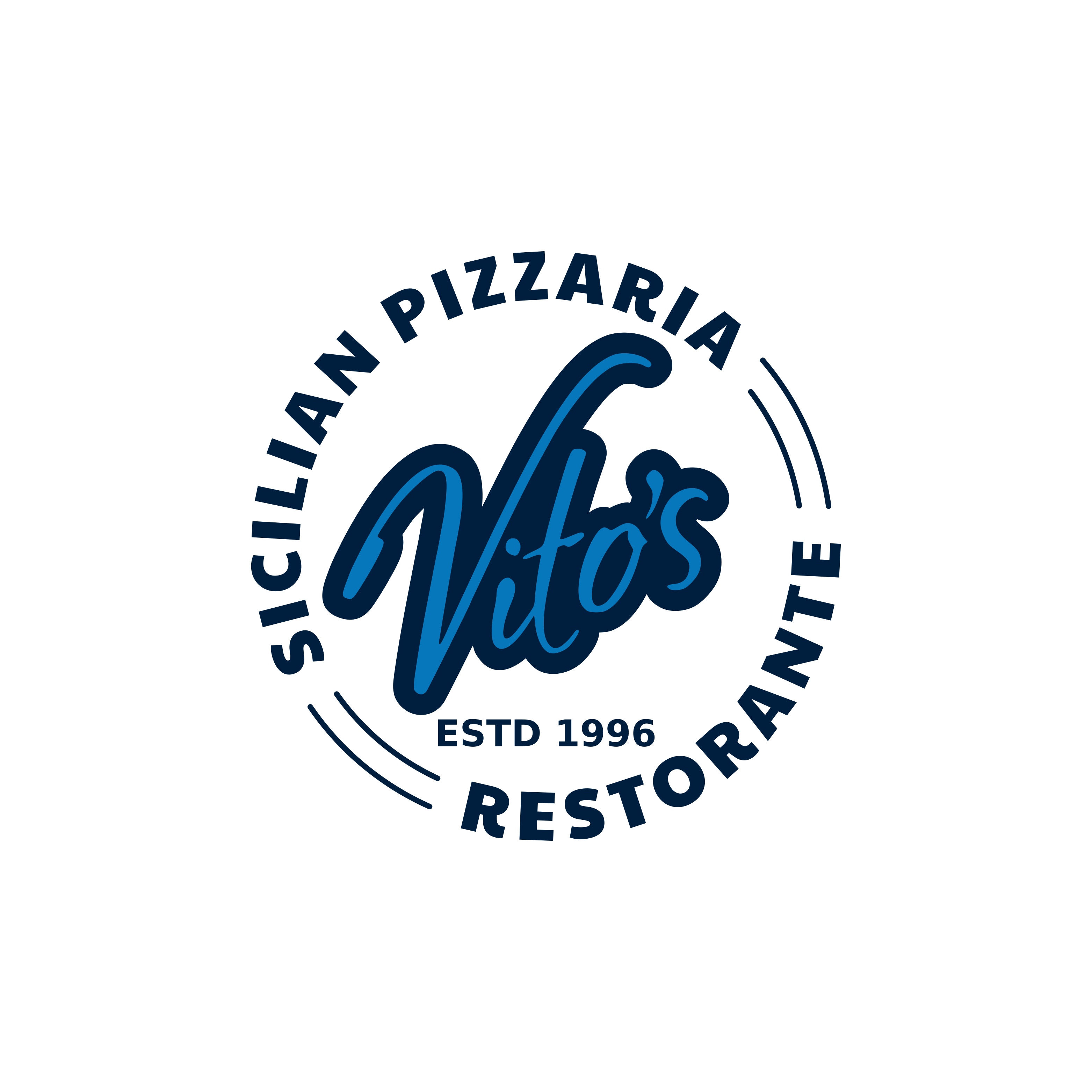 Logo Design by Ota design for Vito's Sicilian Pizzeria & Ristorante | Design #27642657