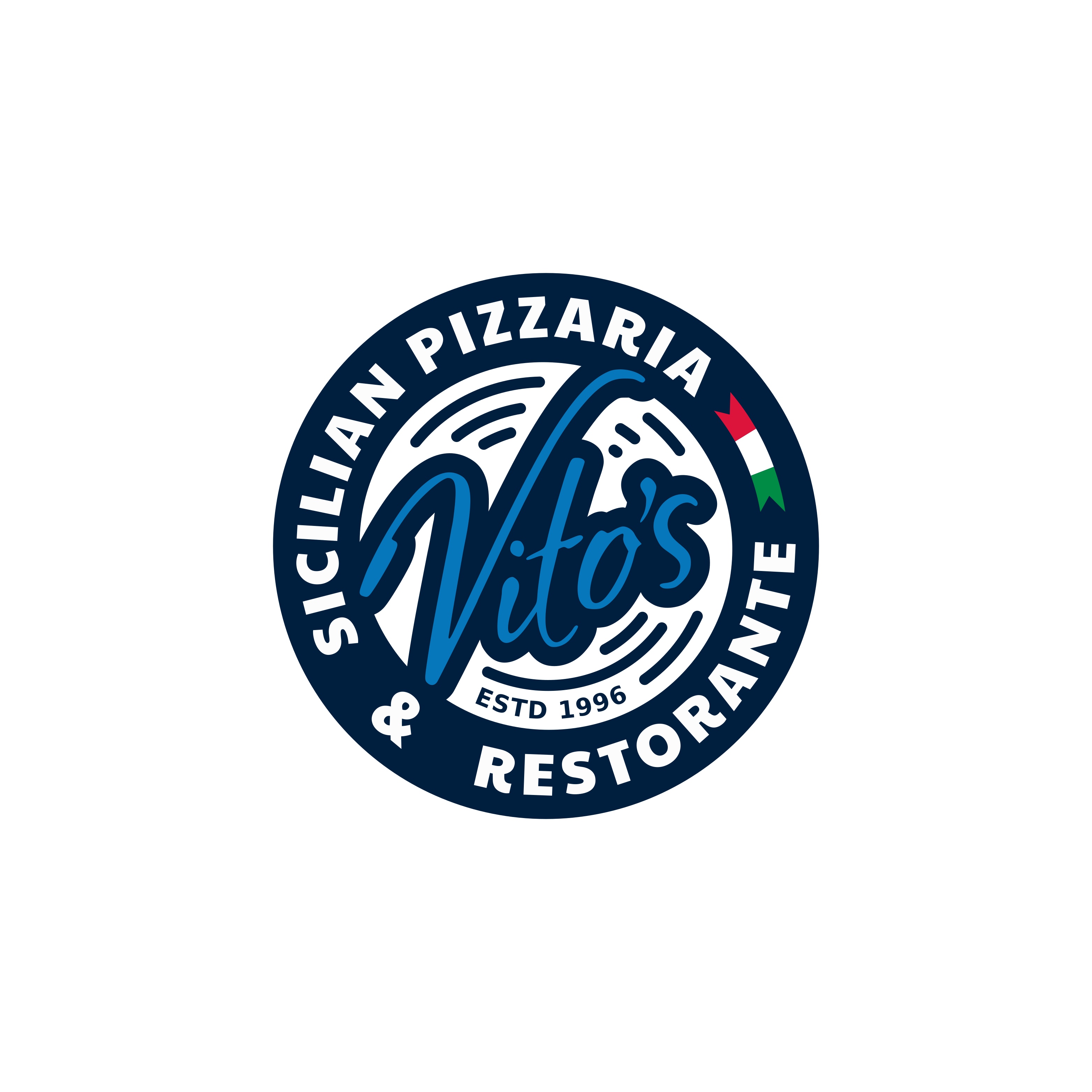 Design de Logo par Ota design pour Vito's Sicilian Pizzeria & Ristorante | Design #27655399