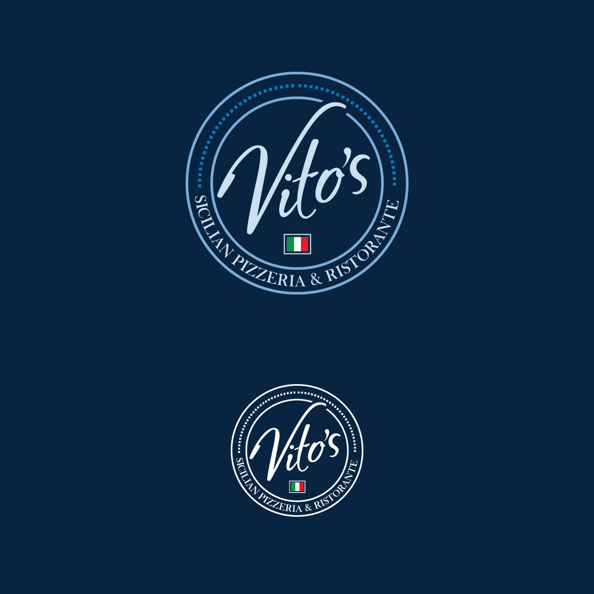 Design de Logo par brand maker pour Vito's Sicilian Pizzeria & Ristorante | Design #27637627