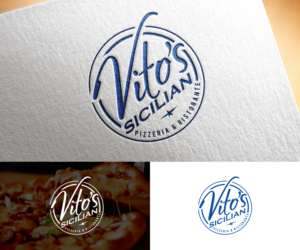 Design de Logo par step forward 2 pour Vito's Sicilian Pizzeria & Ristorante | Design : #27636552