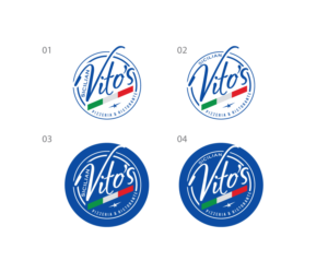 Design de Logo par step forward 2 pour Vito's Sicilian Pizzeria & Ristorante | Design : #27642606