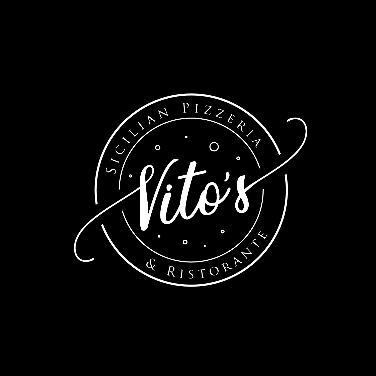 Logo-Design von geni für Vito's Sicilian Pizzeria & Ristorante | Design #27636042