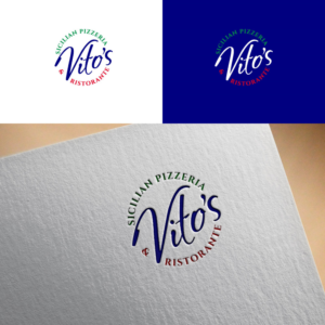 Design de Logo par Trident pour Vito's Sicilian Pizzeria & Ristorante | Design : #27647298