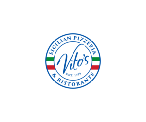 Vito's Sicilian Pizzeria & Ristorante | Diseño de Logo por ELMNT