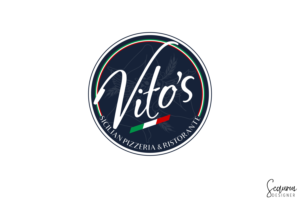 Logo-Design von InkThink by Scaurus für Vito's Sicilian Pizzeria & Ristorante | Design #27650740