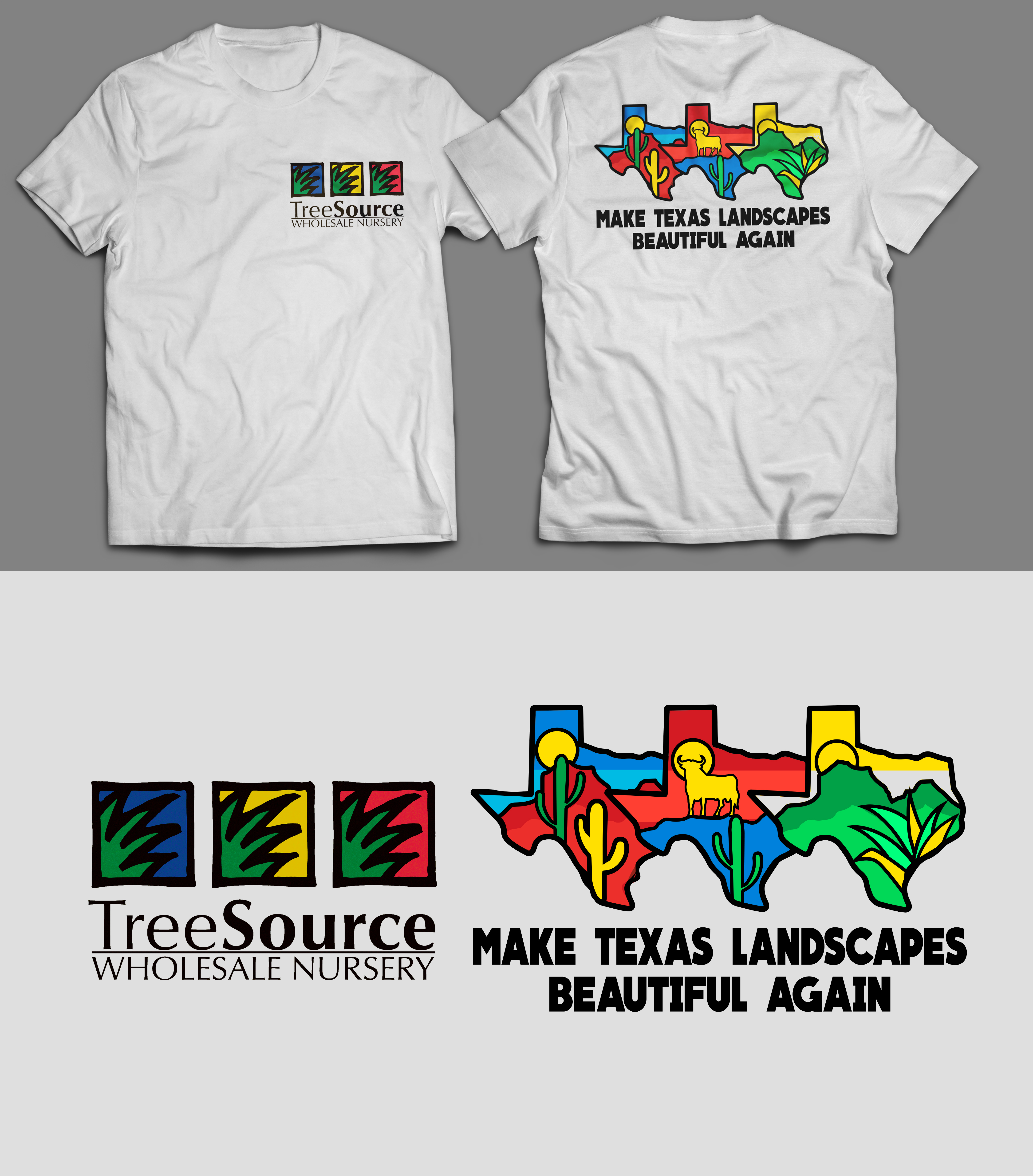 T-shirt Design by SAI DESIGNS for TreeSource Wholesale Nursery | Design #27661544