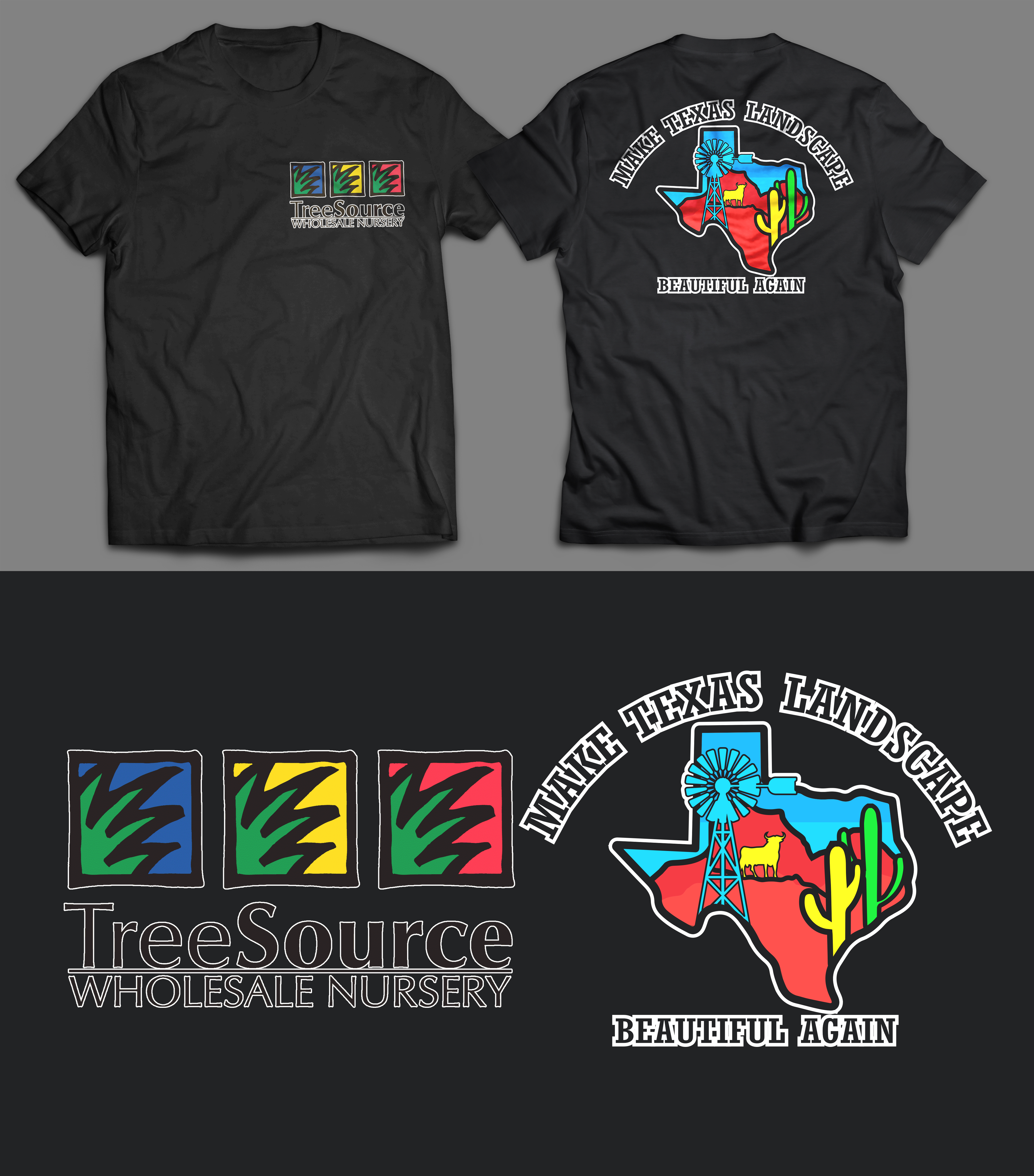T-shirt Design by SAI DESIGNS for TreeSource Wholesale Nursery | Design #27661548