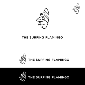 Logo Design by Anton for The Surfing Flamingo | Design: #27666294