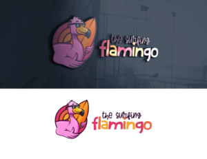 Design de Logo par Estúdio Publik pour The Surfing Flamingo | Design #27634901