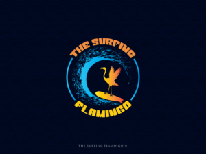 Design de Logo par Johanmak pour The Surfing Flamingo | Design #27659742