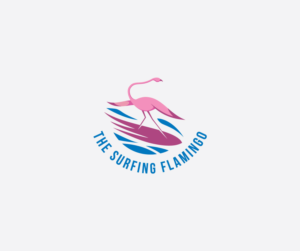 Logo Design by -SD Design- for The Surfing Flamingo | Design: #27643436