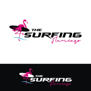 Design de Logo par Magic of Art pour The Surfing Flamingo | Design #27637170