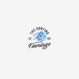 Design de Logo par Rusty Circle pour The Surfing Flamingo | Design #27666918