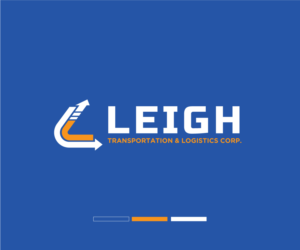 Leigh Transportation and Logistics Corp. | Diseño de Logo por ecorokerz