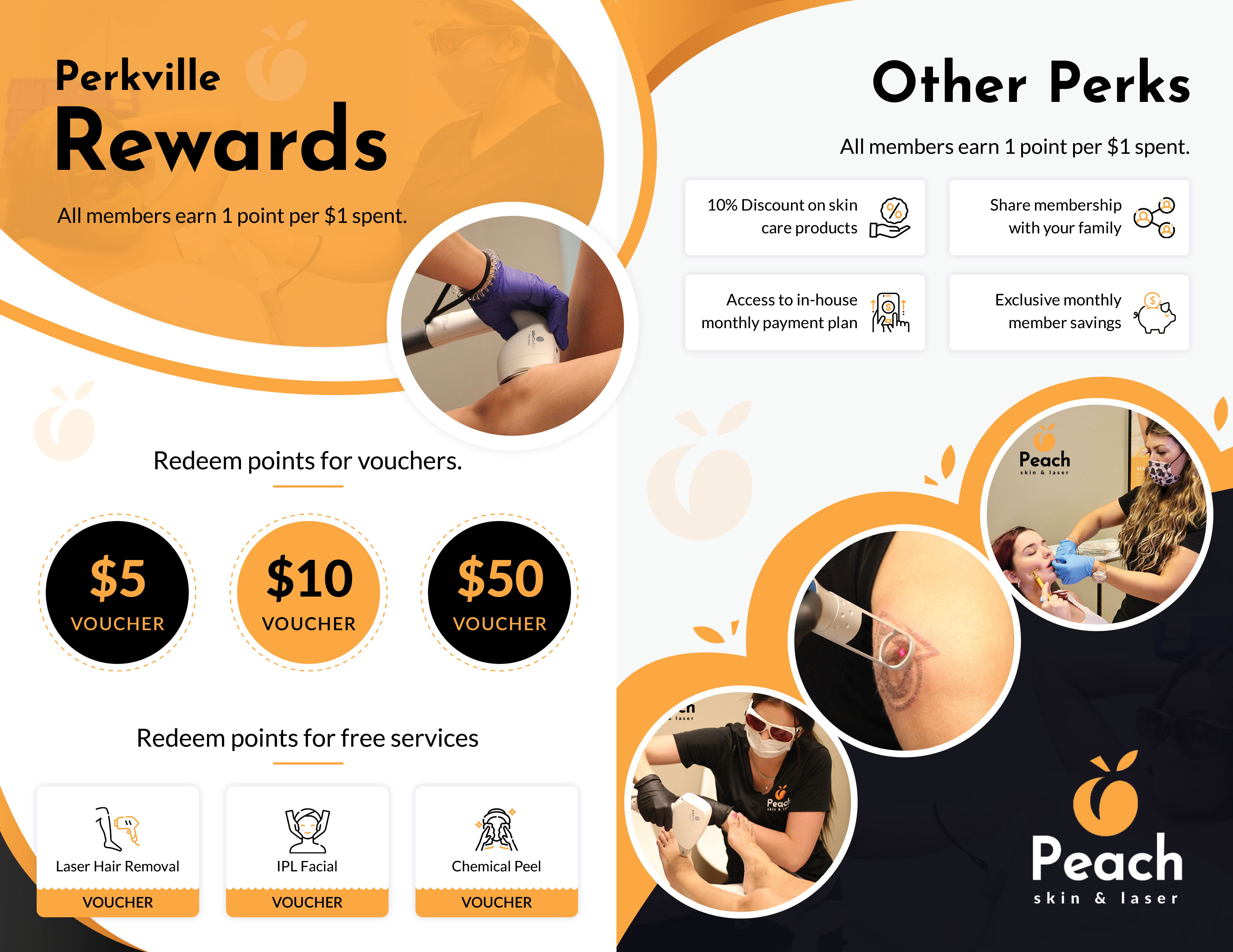 Flyer Design by VC for Peach Skin & Laser | Design #27648857