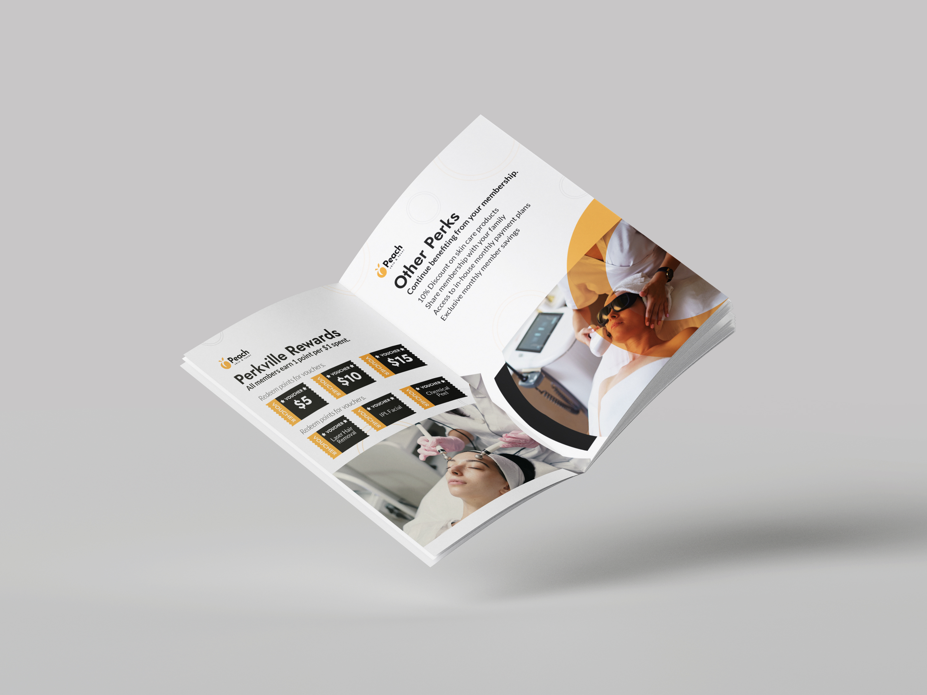 Flyer Design by hema dhawan for Peach Skin & Laser | Design #27640397