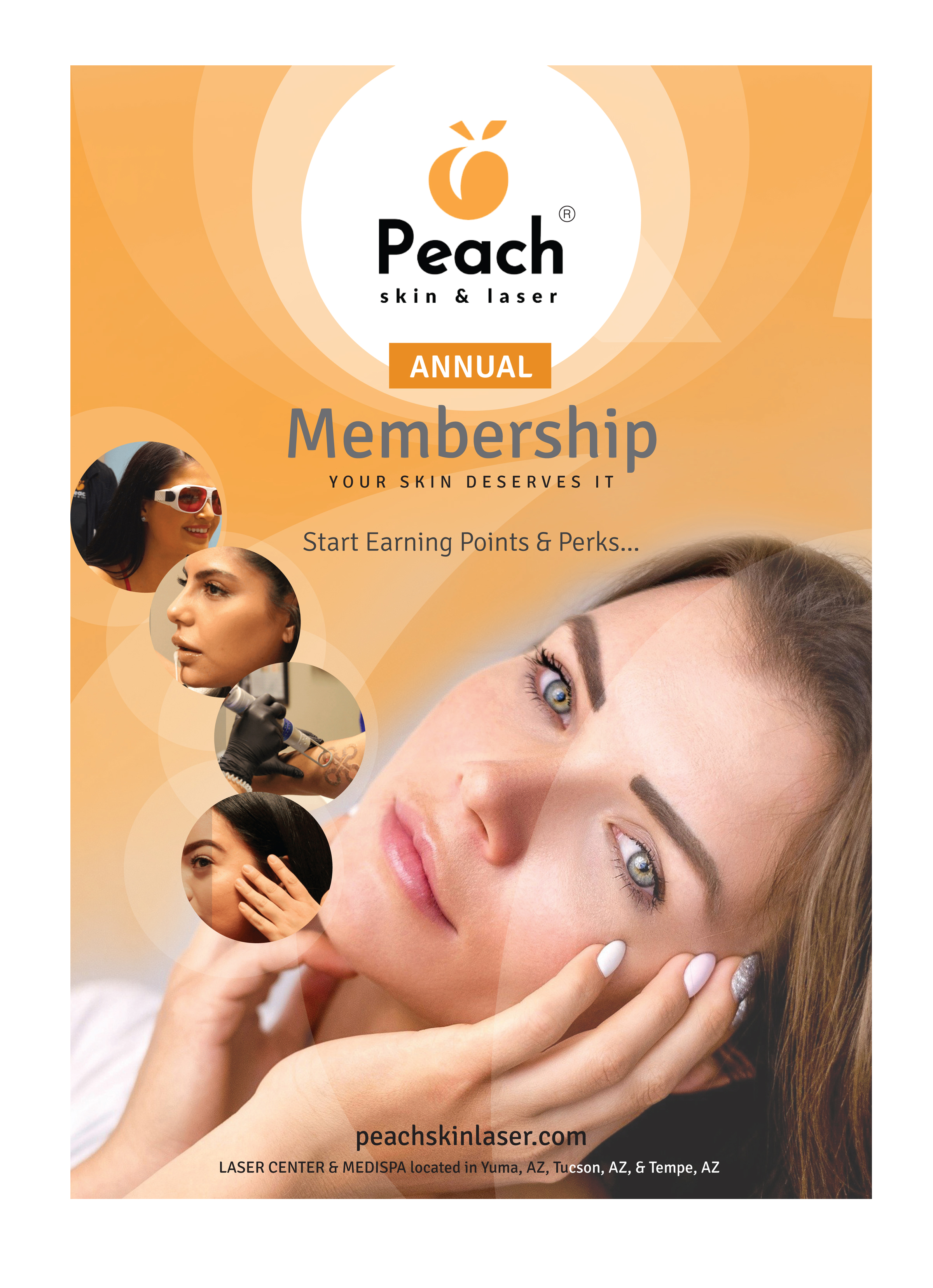 Flyer Design by PND for Peach Skin & Laser | Design #27640144