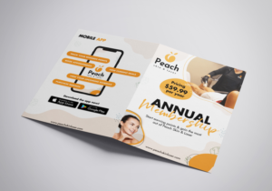 Flyer-Design von Gexton für Peach Skin & Laser | Design: #27648126