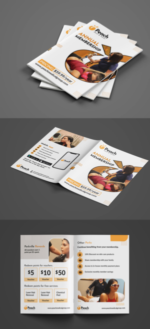 Diseño de Flyer por debdesign para Peach Skin & Laser | Diseño: #27643464