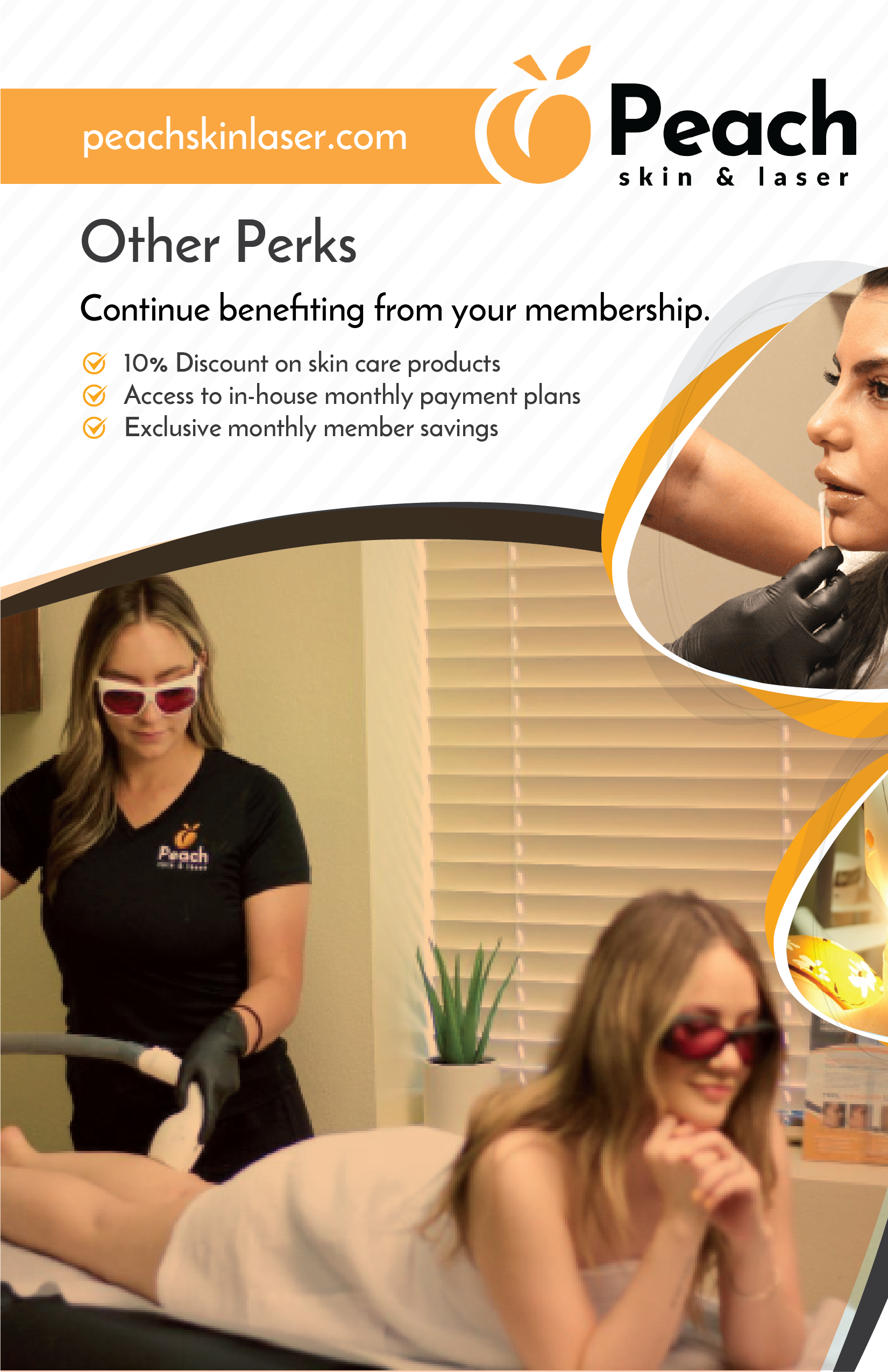 Flyer Design by Deziners Zone for Peach Skin & Laser | Design #27892491