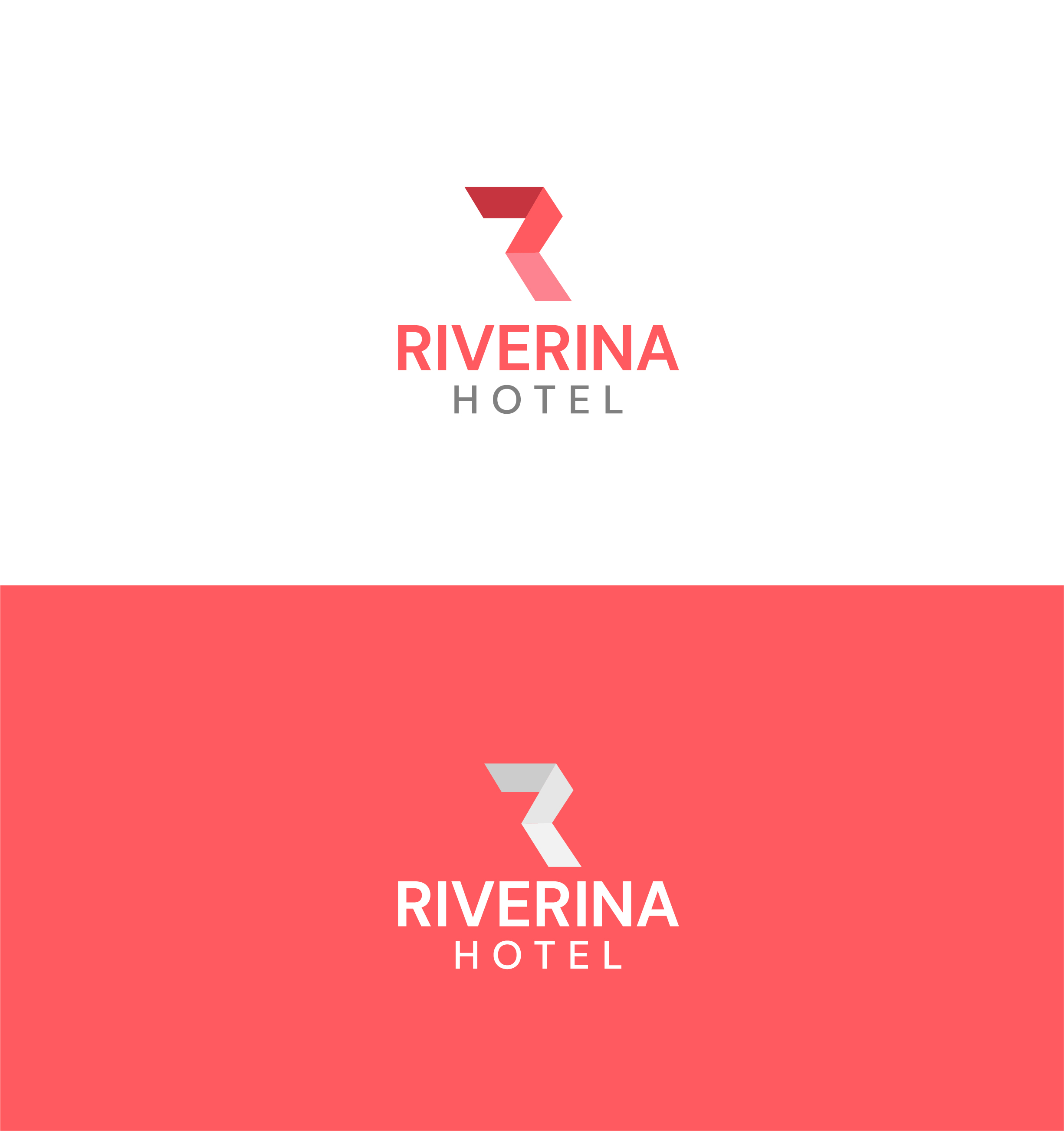 Logo-Design von RikoAji für Riverina hotel  | Design #27636849