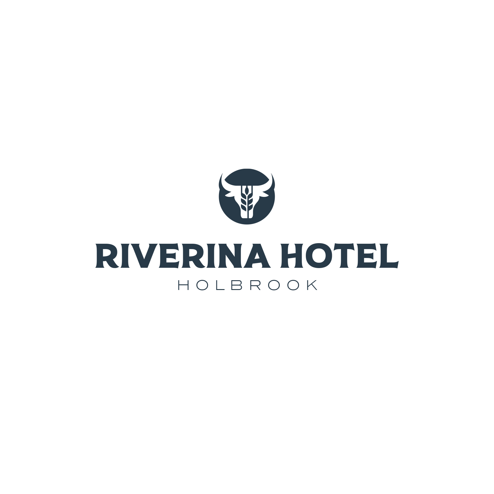 Logo-Design von airborne für Riverina hotel  | Design #27725064