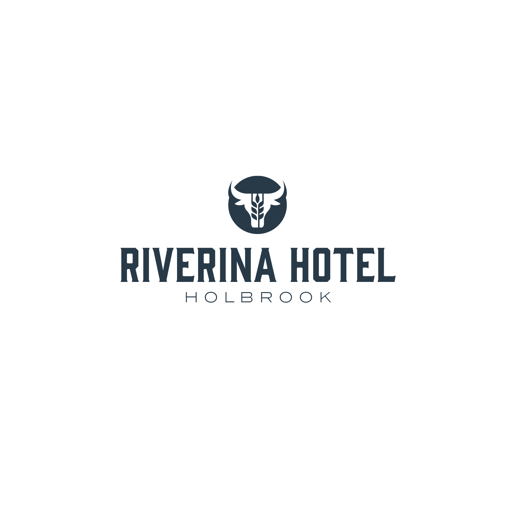 Logo-Design von airborne für Riverina hotel  | Design #27725065