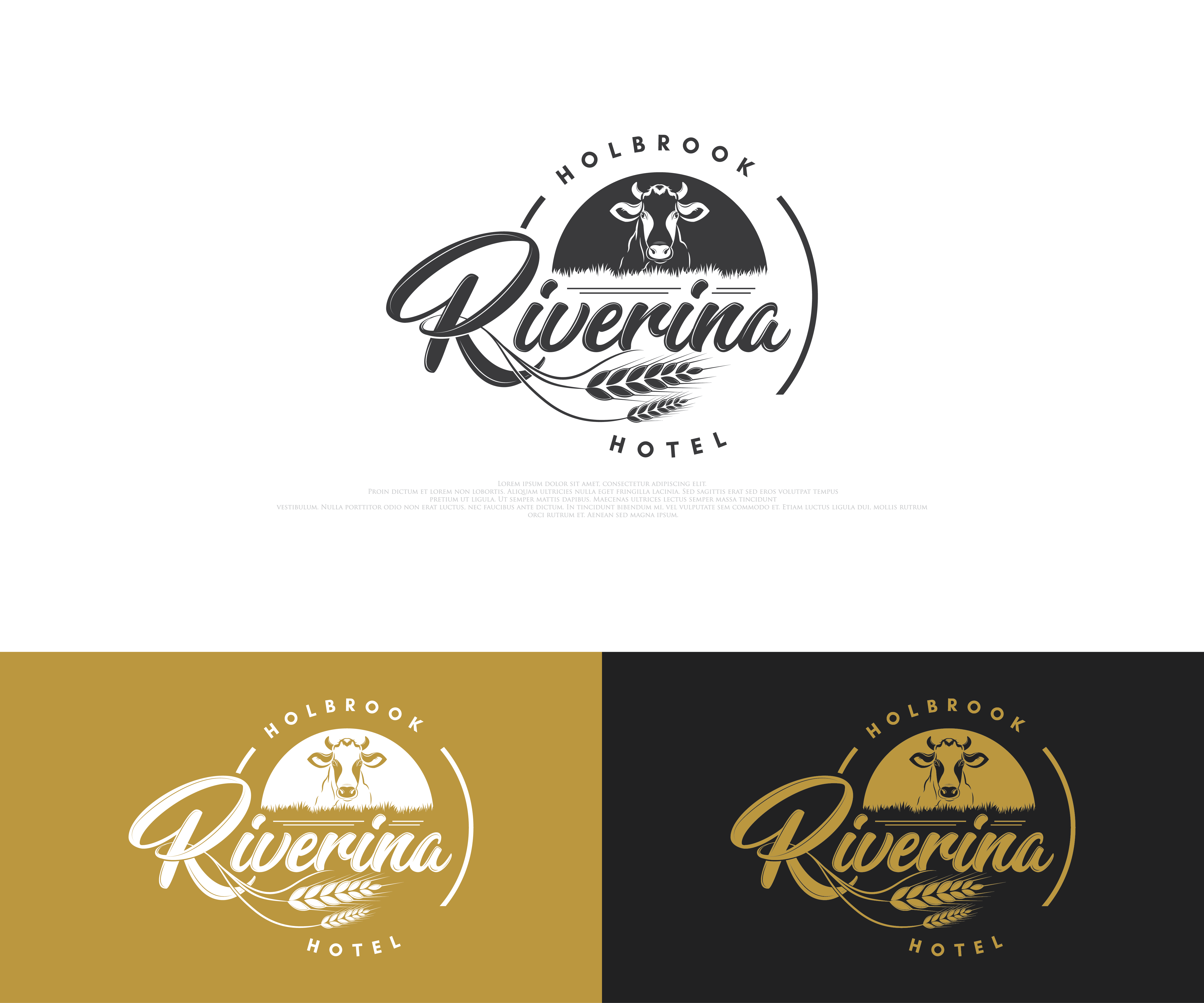 Diseño de Logo por Ditty rajan para Riverina hotel  | Diseño #27717802