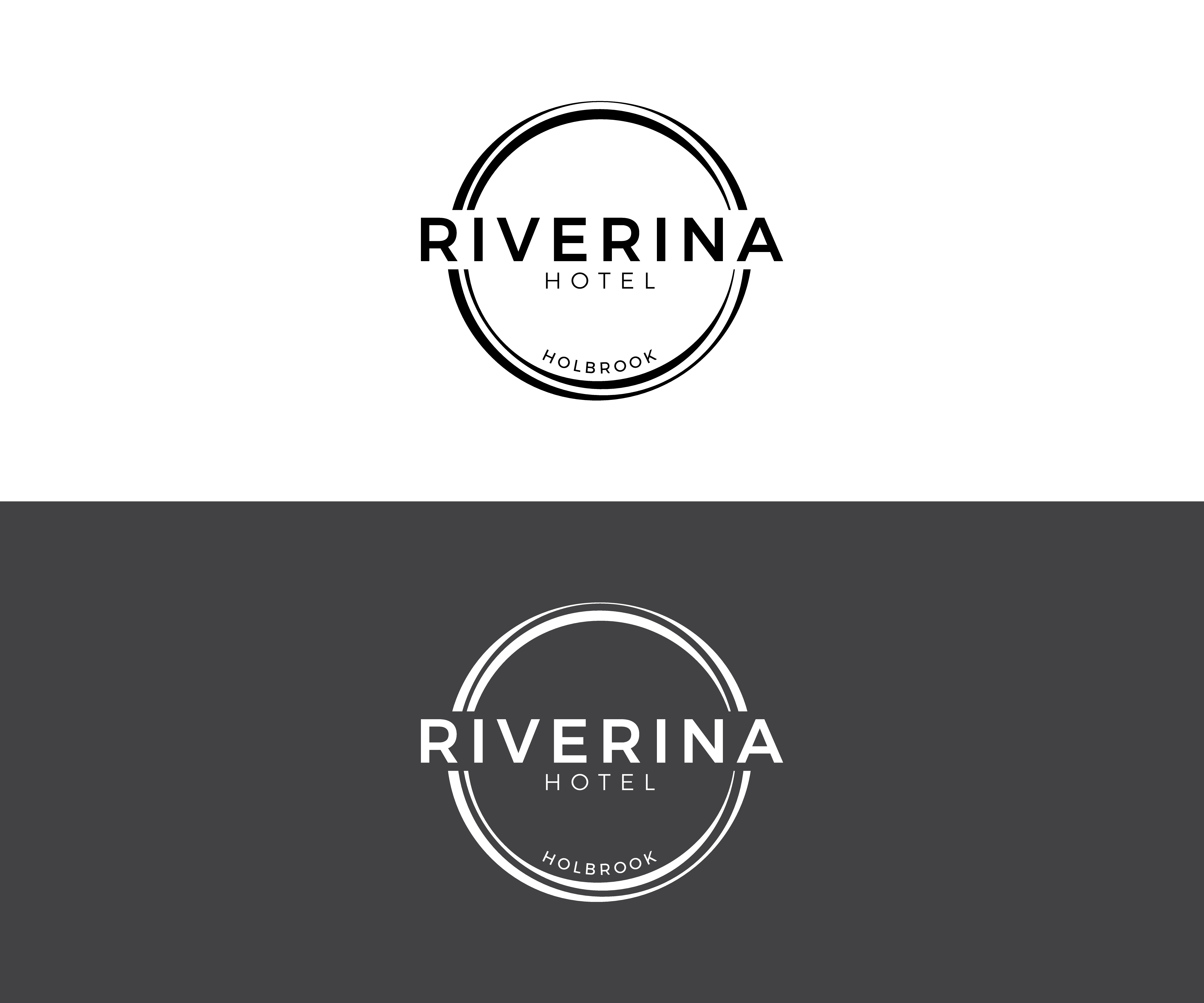 Logo Design by kimcam for Riverina hotel  | Design #27674708