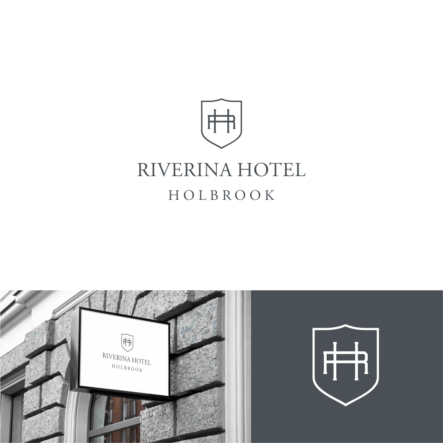 Logo Design by ThiagoB for Riverina hotel  | Design #27640235