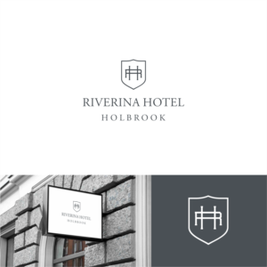 Logo Design by ThiagoB for Riverina hotel  | Design: #27640235