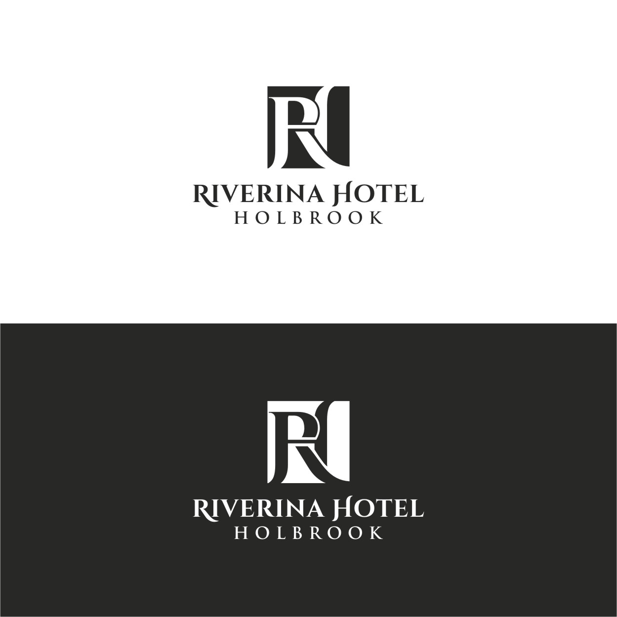 Logo-Design von jssaan für Riverina hotel  | Design #27638480
