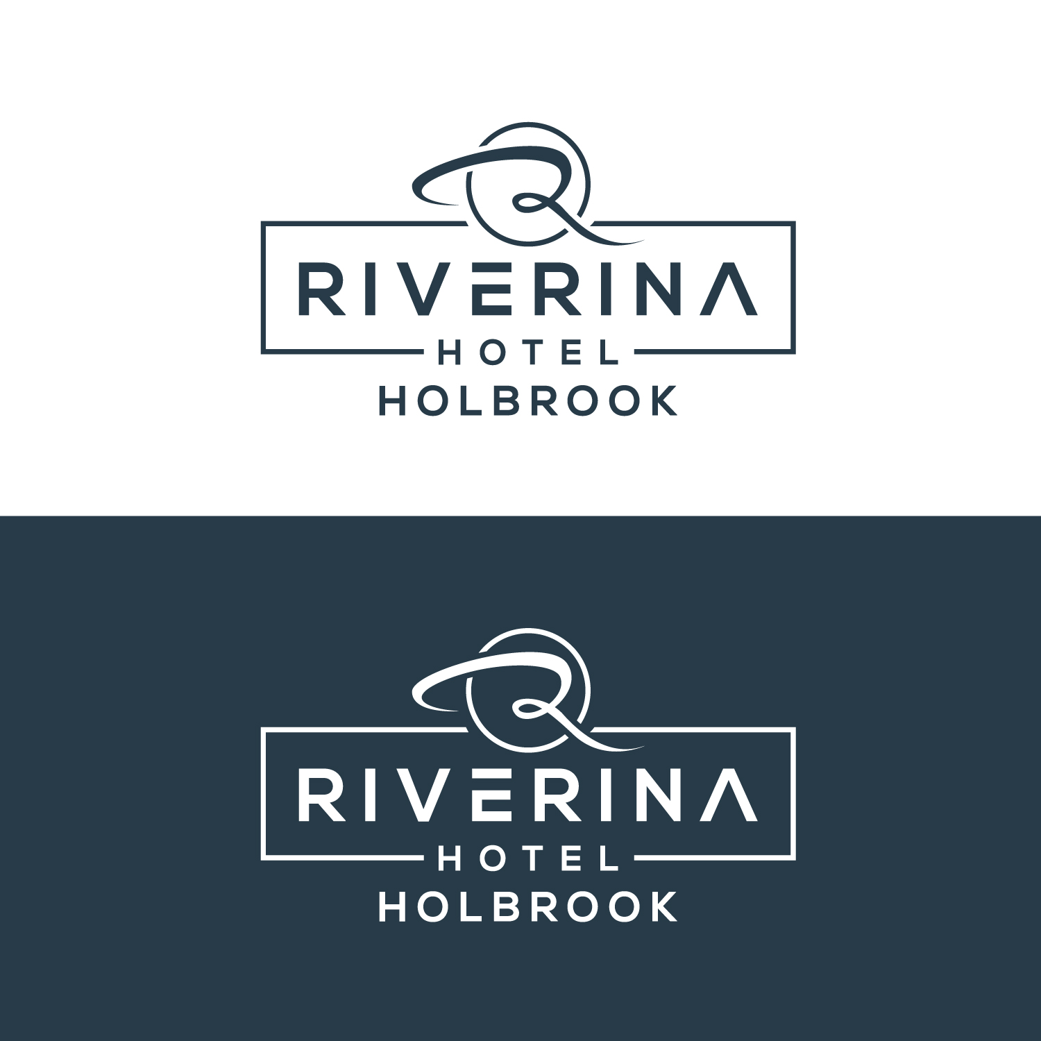 Logo-Design von geni für Riverina hotel  | Design #27635912