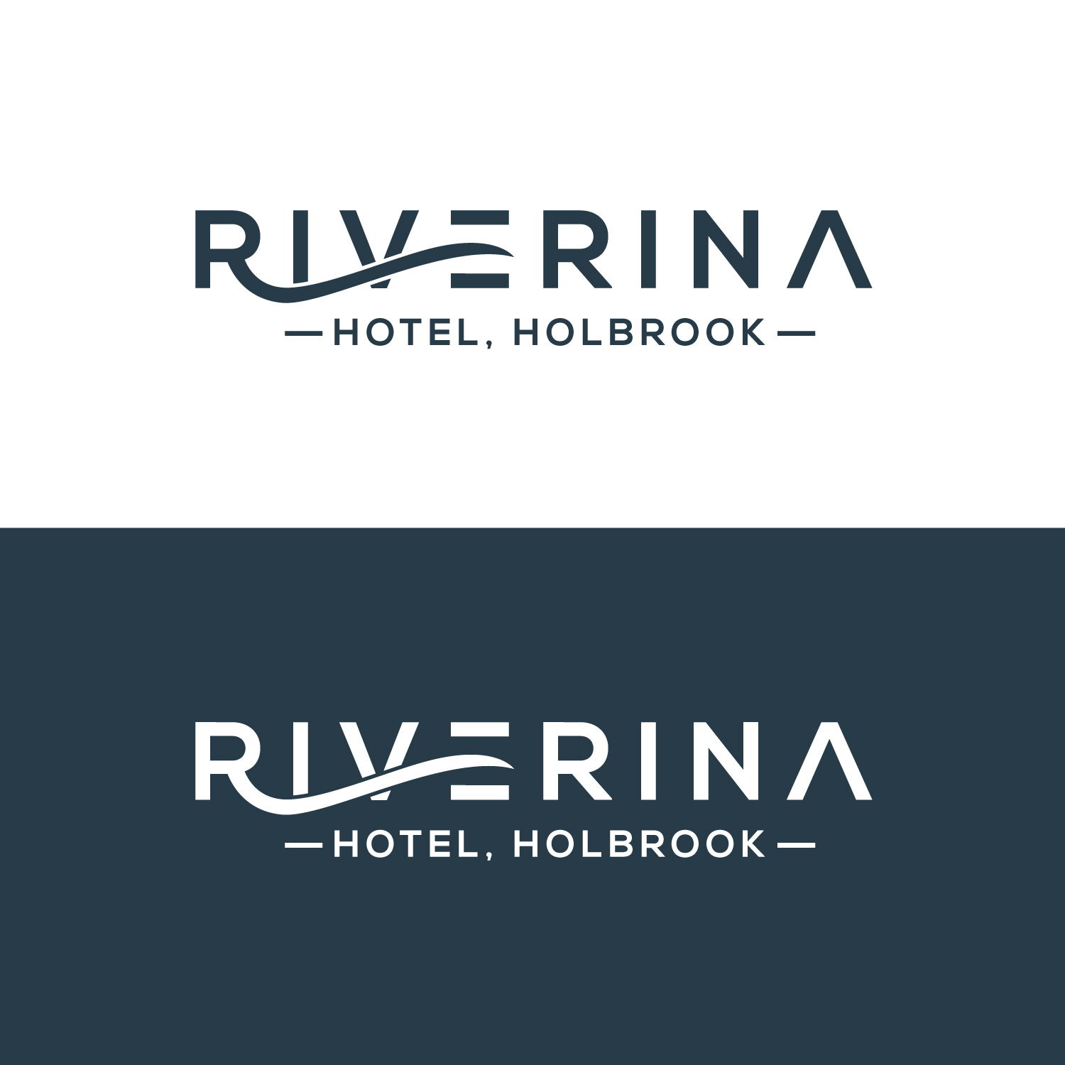 Logo Design by geni for Riverina hotel  | Design #27635939