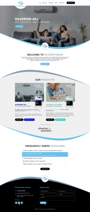 Web Design by Ved Web Services for Silverstream Systems Pty Ltd | Design #27638537