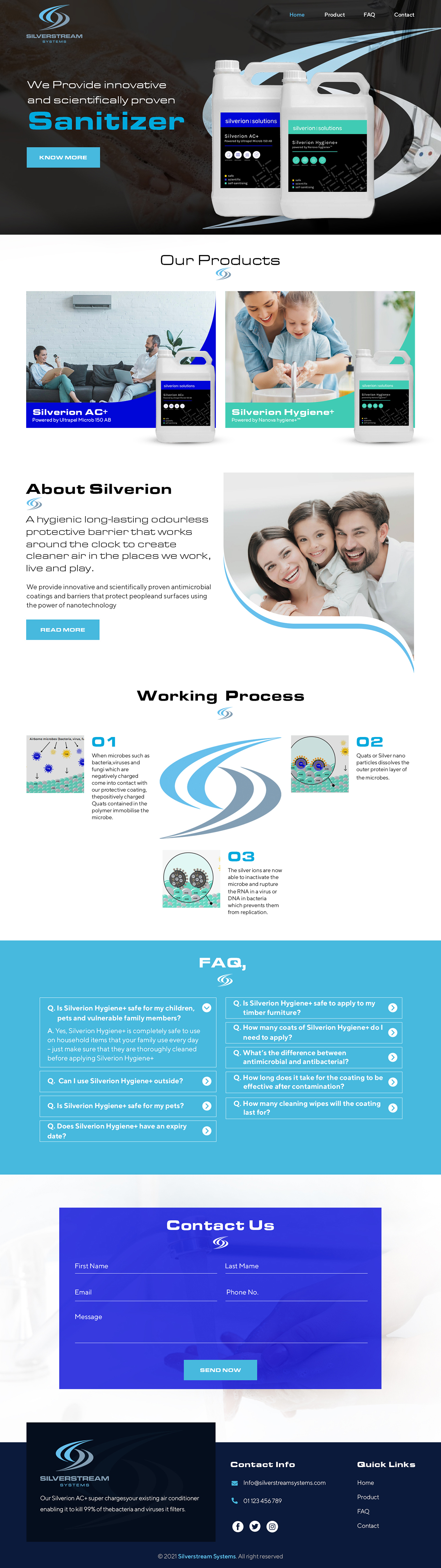 Web Design by sai.designer87 for Silverstream Systems Pty Ltd | Design #27647963