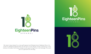 Eighteen Pins | Logo-Design von Graphicsbox