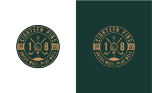 Eighteen Pins | Logo Design by sushsharma99