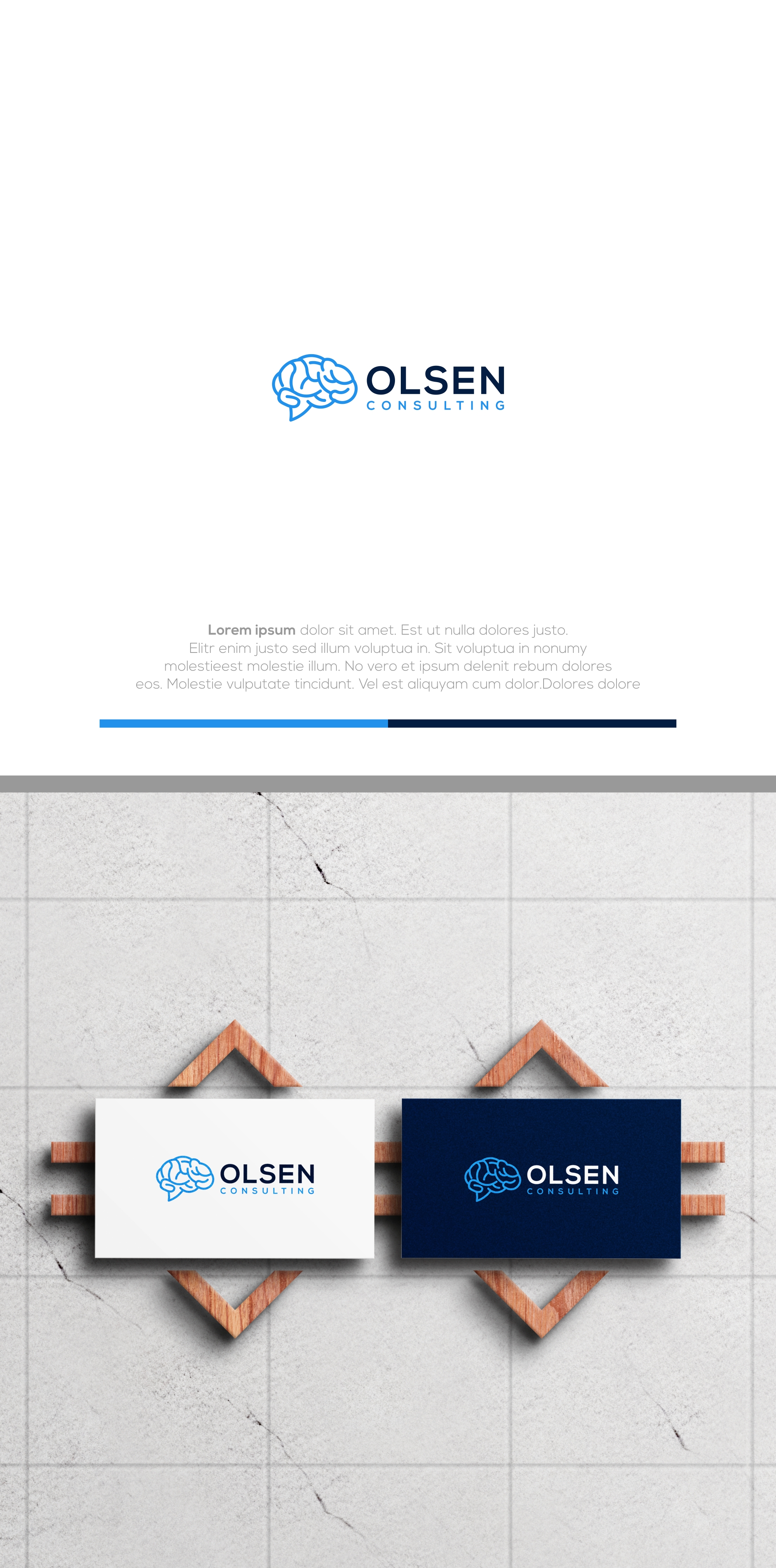 Logo Design by jinbai for Olsen Consulting | Design #27638806