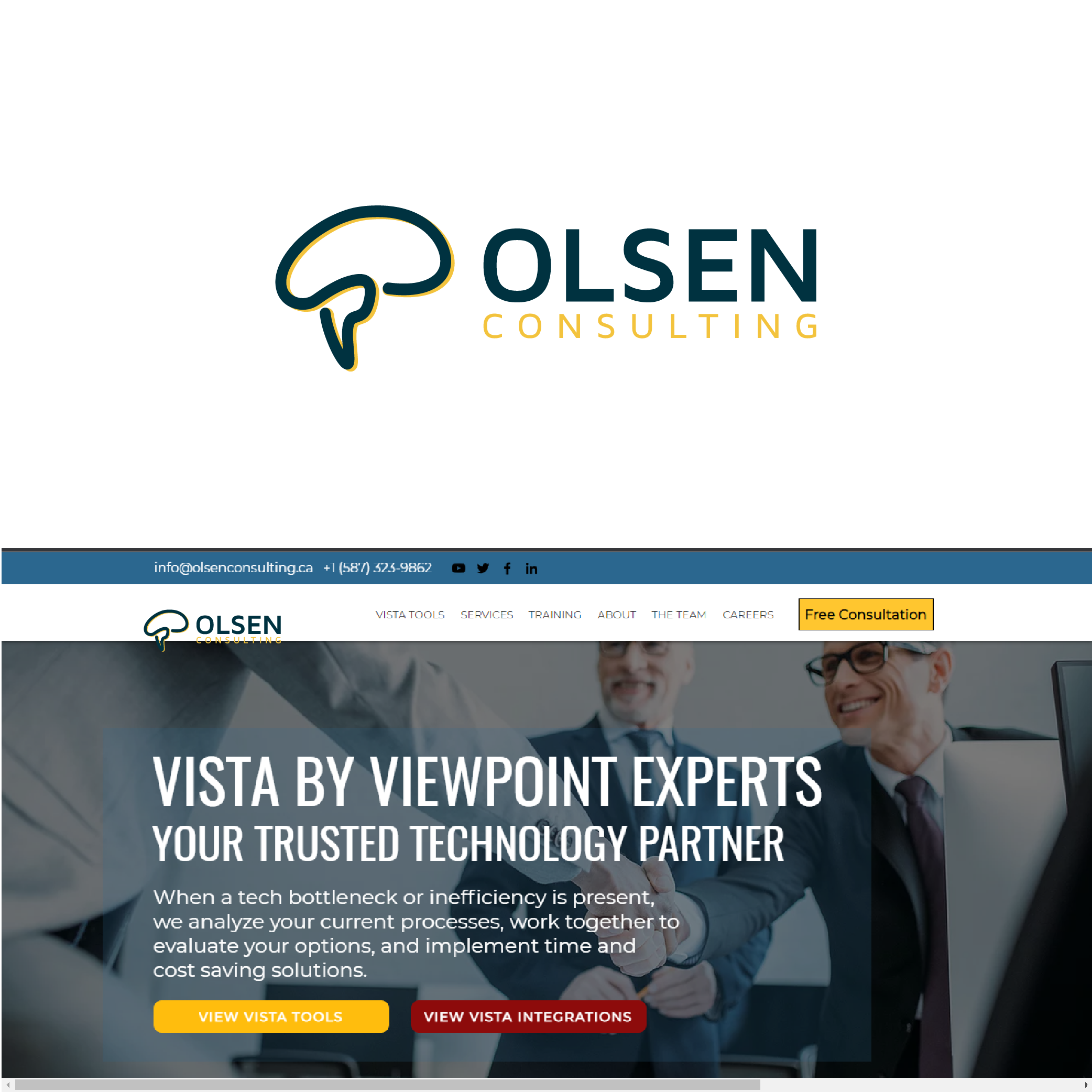 Logo Design by h2y for Olsen Consulting | Design #27649545