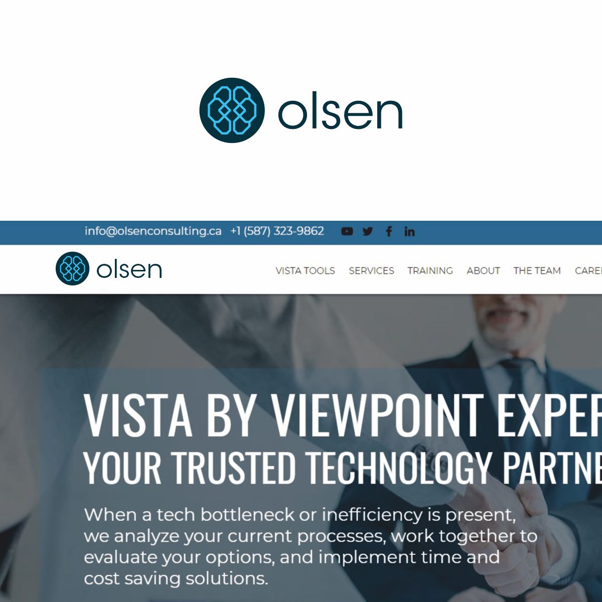 Logo Design by Ashani Bhattacharya for Olsen Consulting | Design #27649117