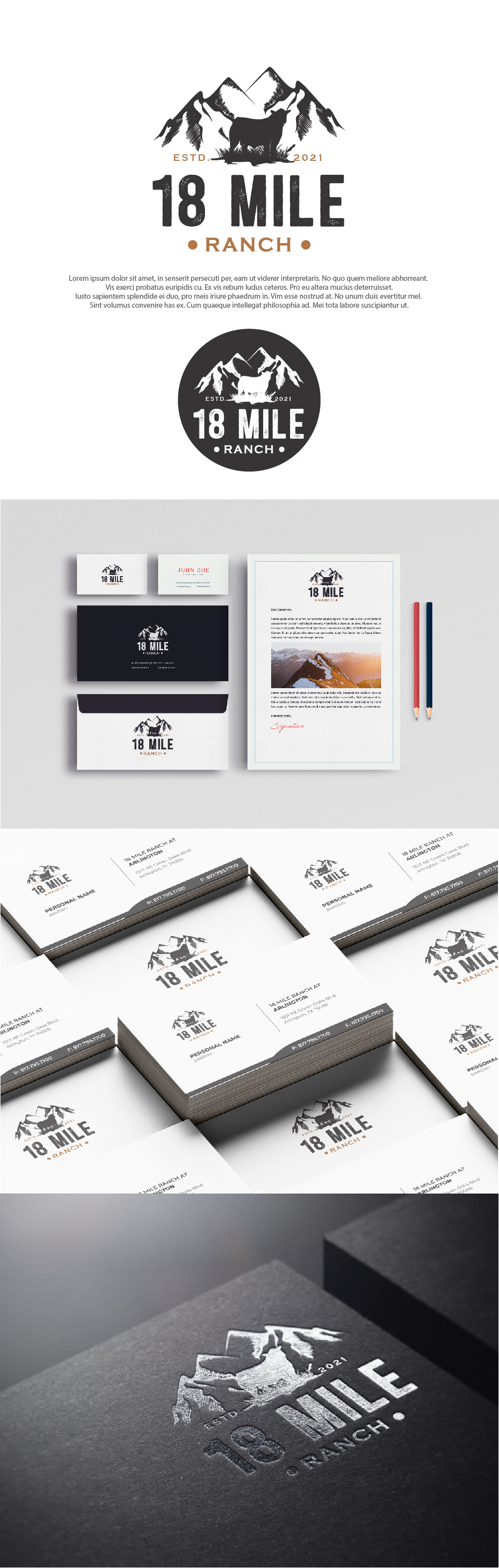 Logo-Design von farady für 18 Mile Ranch | Design #27656618