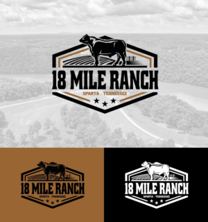 Logo Design by filip.jelkic for 18 Mile Ranch | Design: #27664253