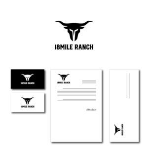 Logo Design by Andylicious for 18 Mile Ranch | Design #27646067