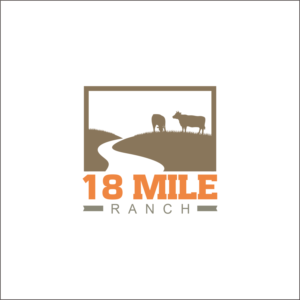 Logo Design by java land for 18 Mile Ranch | Design: #27666316
