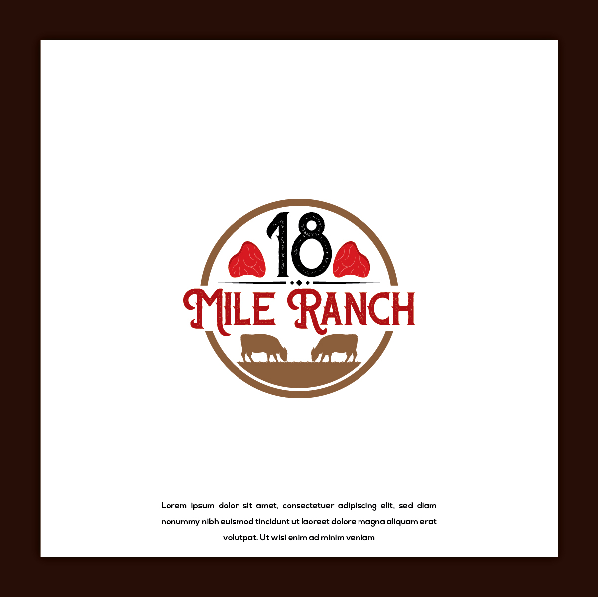 Design de Logo par Deziners Zone pour 18 Mile Ranch | Design #27643086
